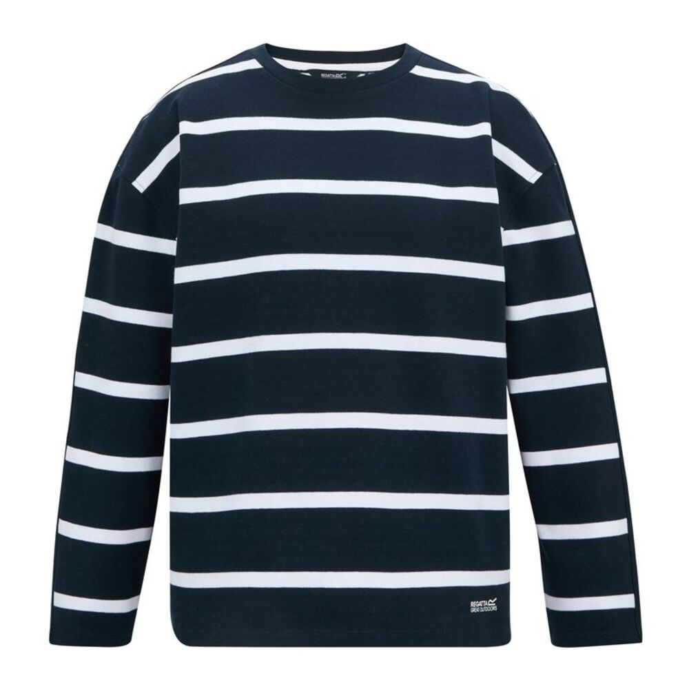 Regatta Womens/Ladies Avira Sweatshirt / Navy/White
